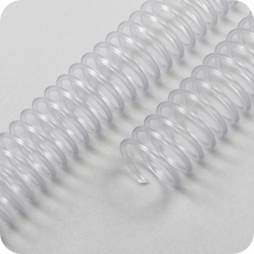 Spiralbindung, Plastikspiralen DIN A5 , 4:1 Teilung