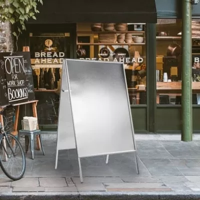 Aufsteller / Kundenstopper