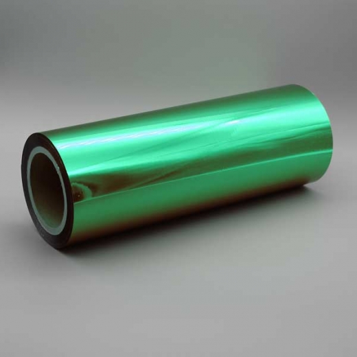 Spot Metal Folien Metallic auf Rolle, Farbe: metallic grün Farb-Nr.: 390, Rolle 320mm x 305lfm