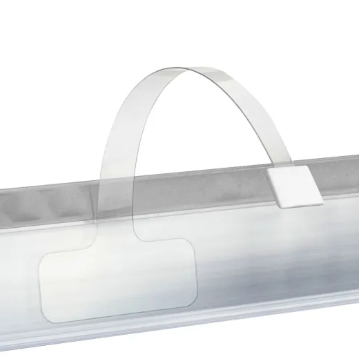 Regalwobbler für Scannerschienen 215 mm | PET