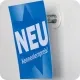 Deko-Spring mit 30 mm Feder für die Anbringung von Druckerzeugnissen