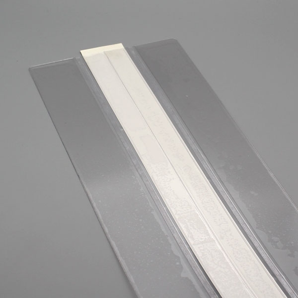 Schutzkanten für Schreibtischblocks, DIN A2, mit Hartfolie verstärkt, transparent selbstklebend