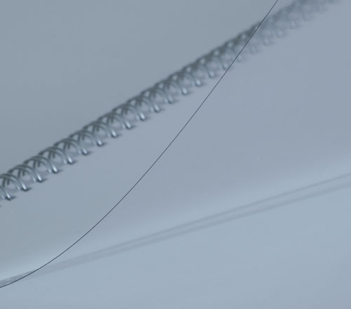 Deckblätter DIN A4, 0,15 mm, transparent klar