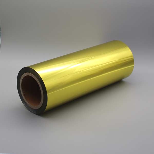 Spot Metal Folien Metallic auf Rolle, Farbe: metallic gold glänzend Farb-Nr.: 385, Rolle 320mm x 305lfm