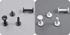 Buchschrauben Kunststoff, Schafthhe 25 mm