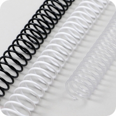 Spiralbinderücken, Plastikspiralen ( Coils ) DIN A4, 4:1 Teilung Ø 22mm